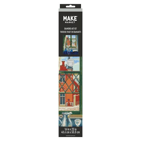 16" x 20" Still Life Window Diamond Art Kit by Make Market®